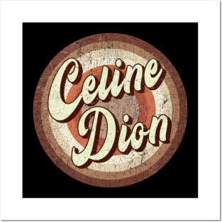 Vintage brown exclusive - Celine Dion Posters and Art